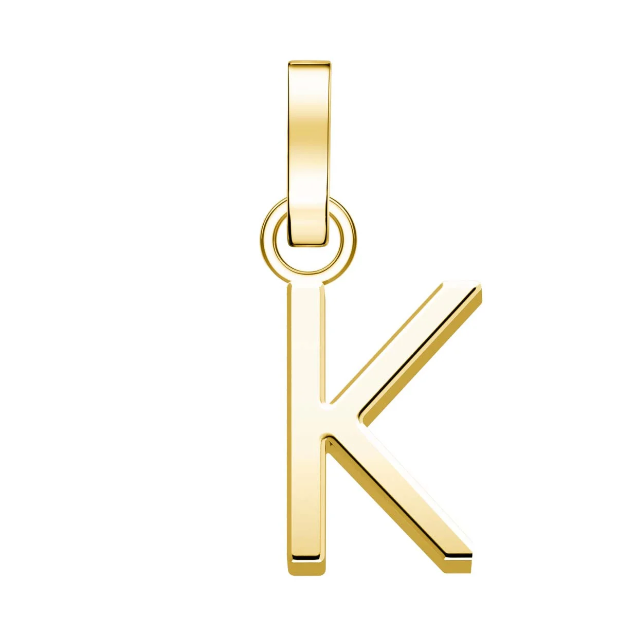 Charm Rosefield "Pendant Gold Letter K" - PE-Gold-1K