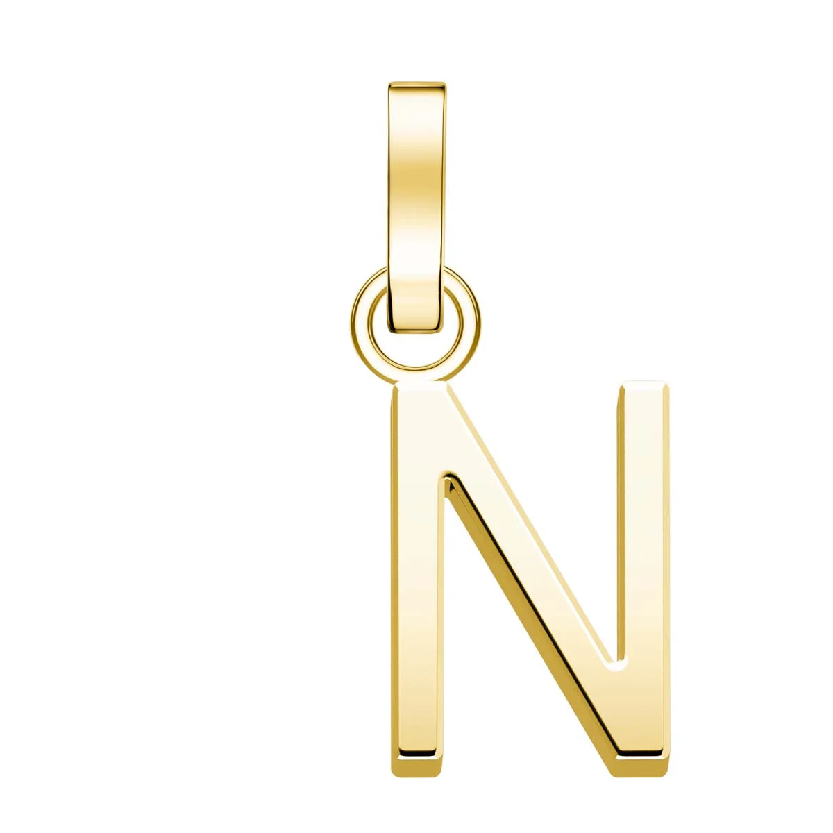 Charm Rosefield "Pendant Gold Letter N" - PE-Gold-1N