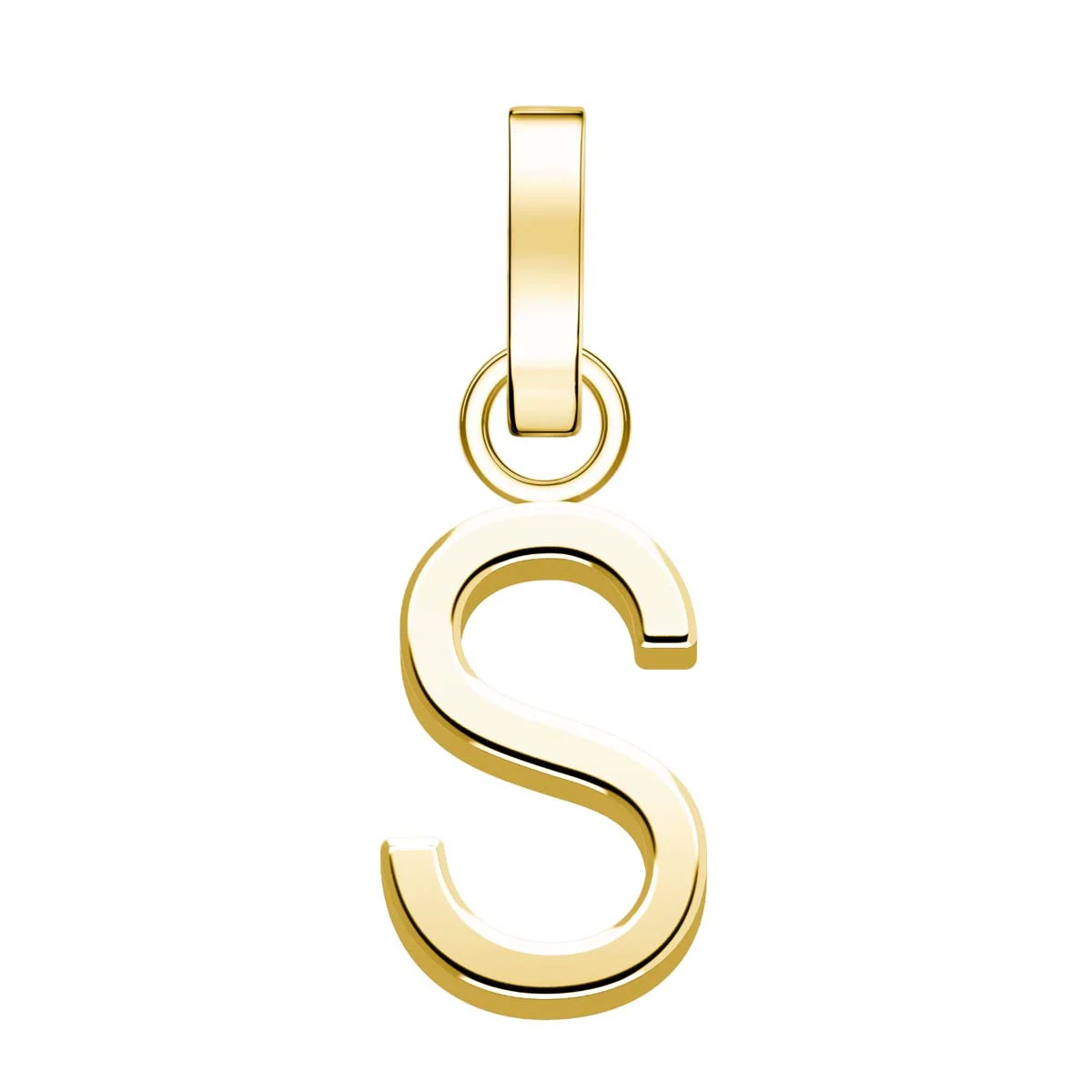 Charm Rosefield "Pendant Gold Letter S" - PE-Gold-1S