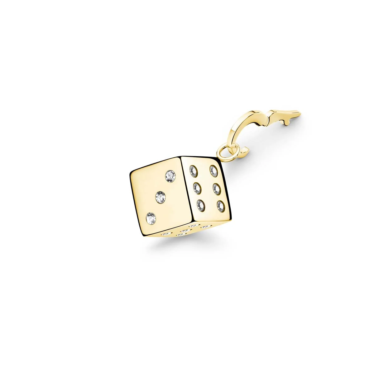 Charm Rosefield "Pendant Gold Lucky Symbol Dice" - PE-Gold-DICE – Image 2