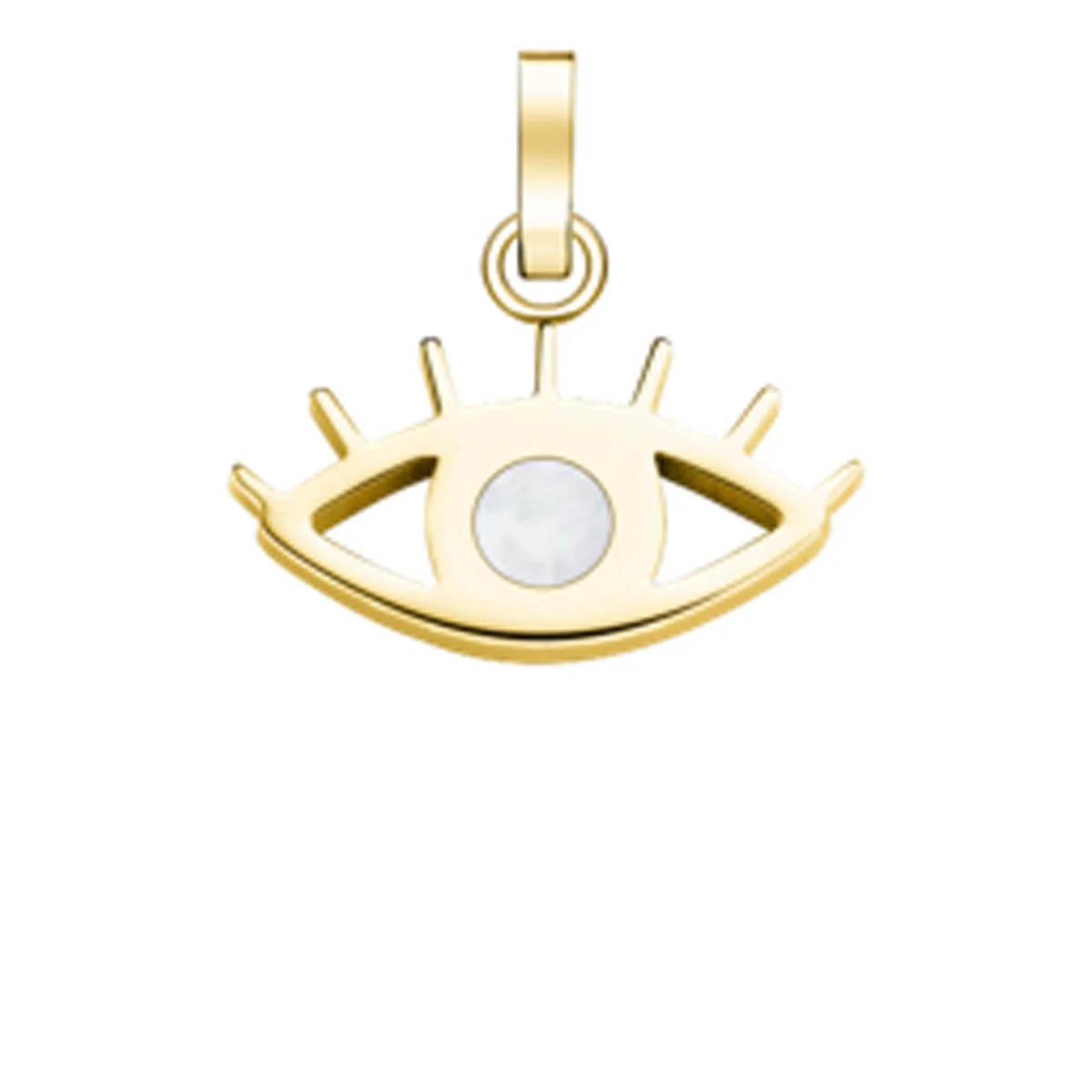 Charm Rosefield "Pendant Gold Lucky Symbol MOP Evil Eye" - PE-Gold-EVILEYE