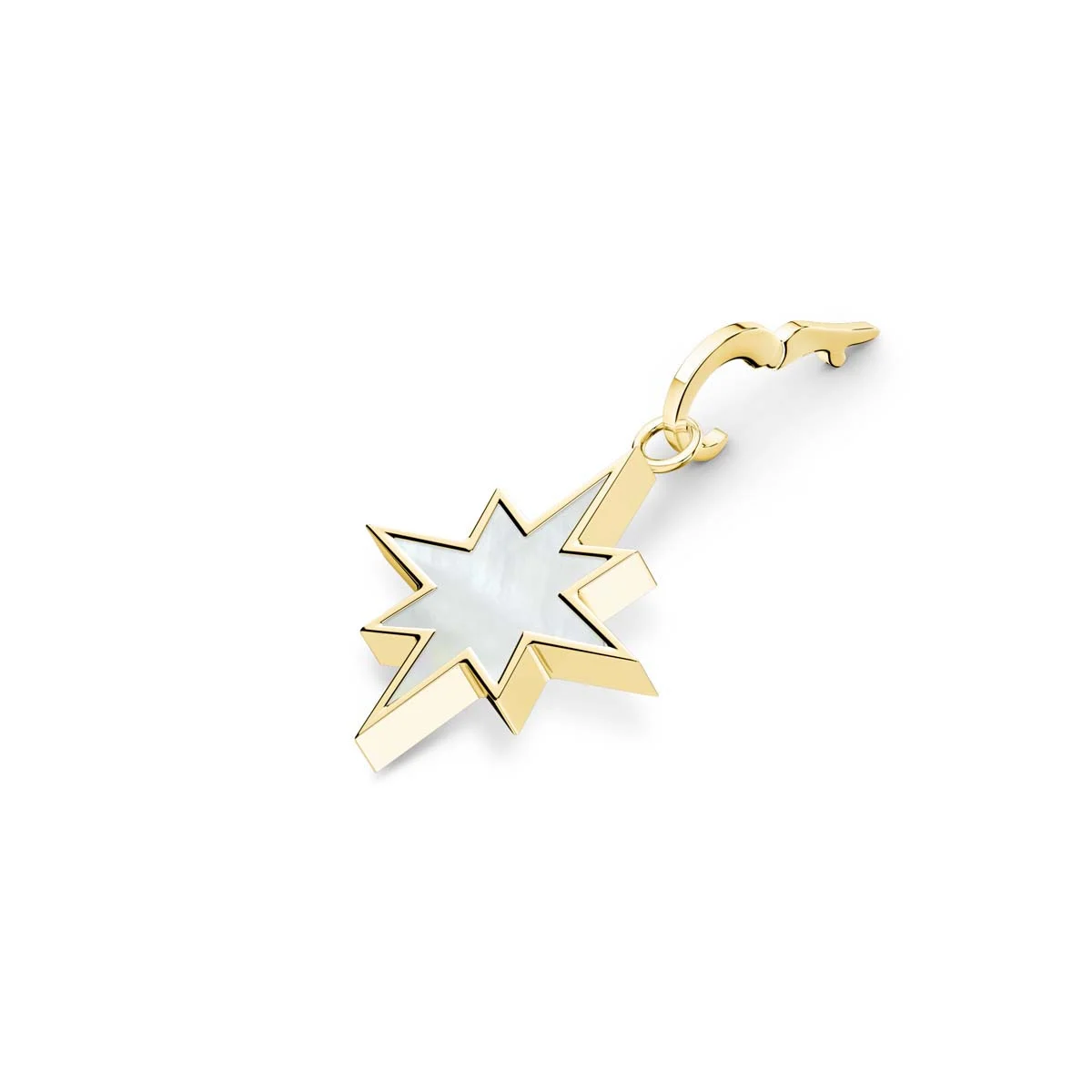 Charm Rosefield "Pendant Gold Lucky Symbol MOP Polestar" - PE-Gold-POLESTAR – Image 2