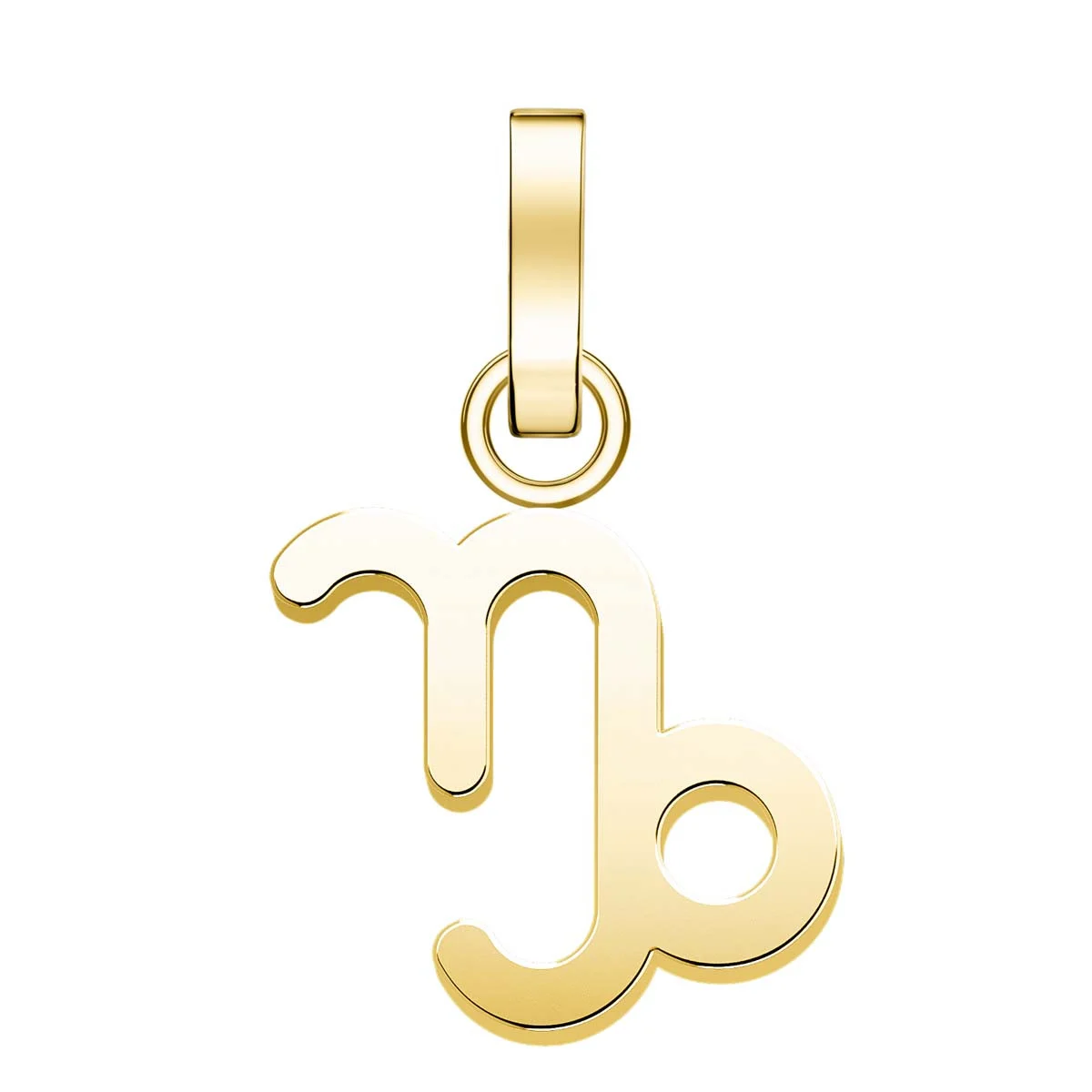 Charm Rosefield "Pendant Gold Zodiac Symbol Capricorn" - PE-Gold-Capricorn-S