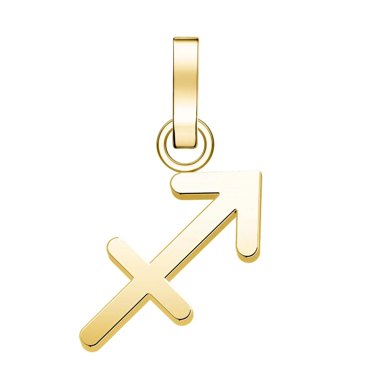 Charm Rosefield "Pendant Gold Zodiac Symbol Sagittarius" - PE-Gold-Sagittarius-S