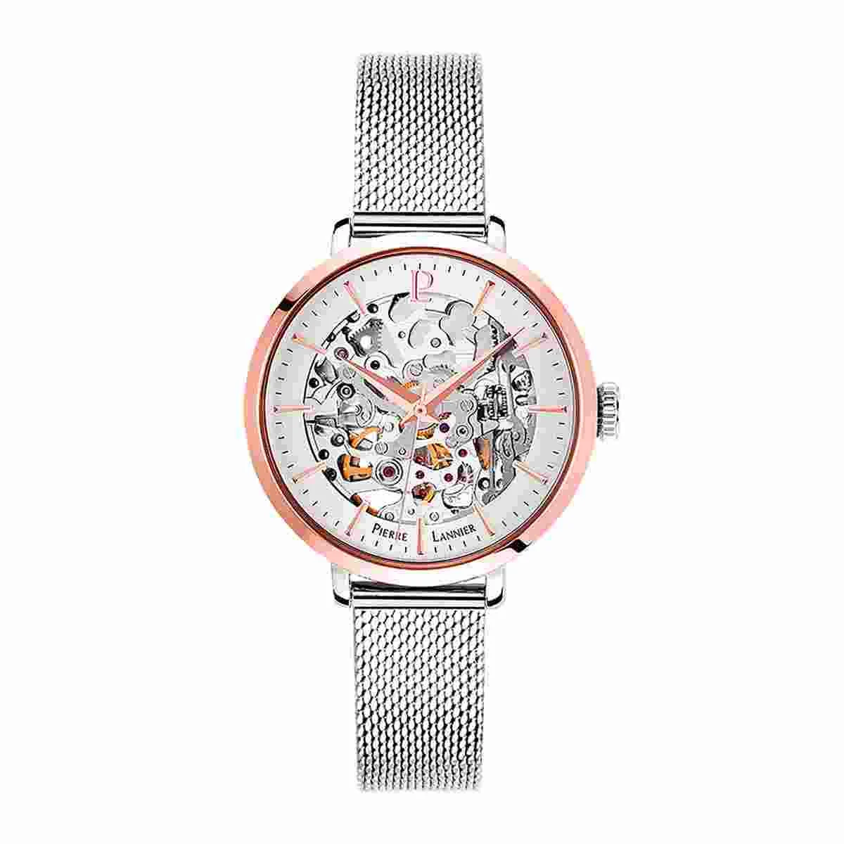 Coffret Montre et bracelet Pierre Lannier Automatic Femme Argenté - 354K721 – Image 2