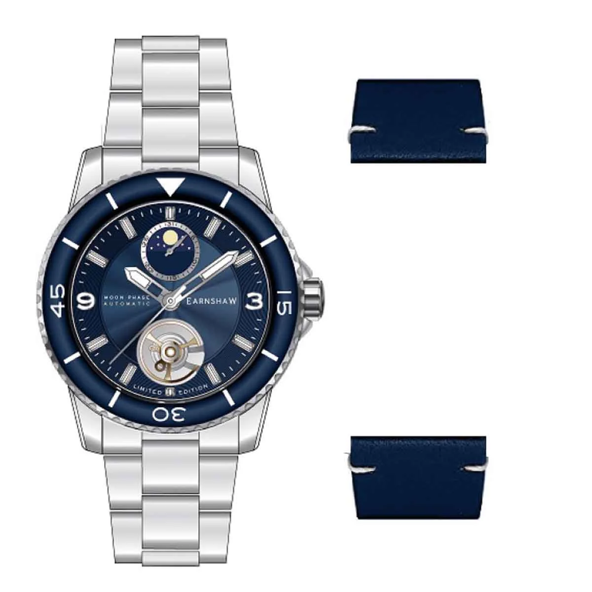 Montre Homme Earnshaw PREVOST COLLECTION Automatique - ES-8210-33