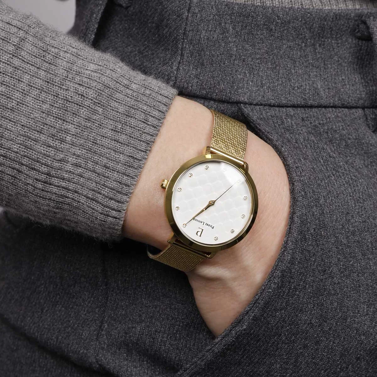 Montre Pierre Lannier Grace Femme Blanc - 030M502 – Image 2