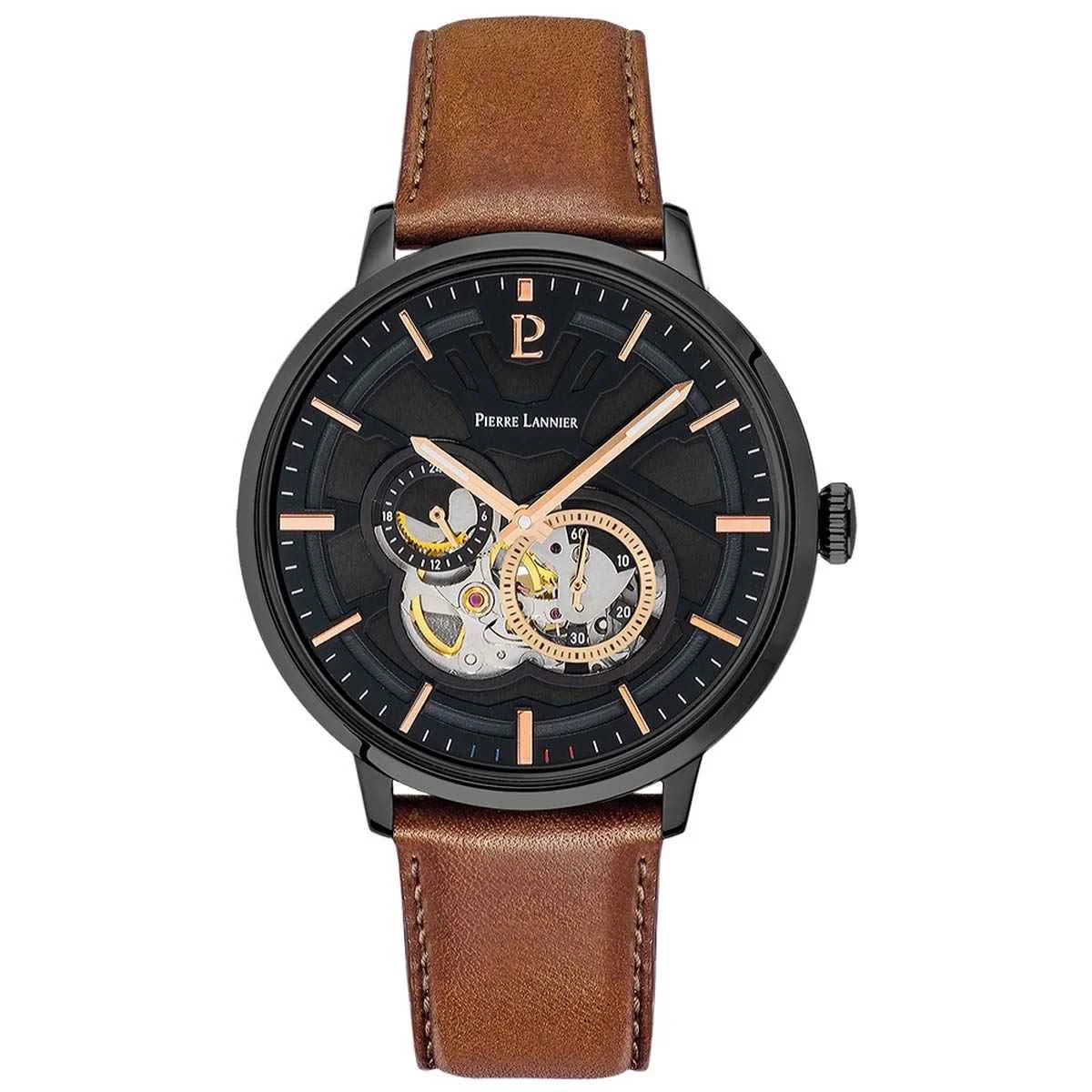 Montre Pierre Lannier Trio Homme Noir - 335B434