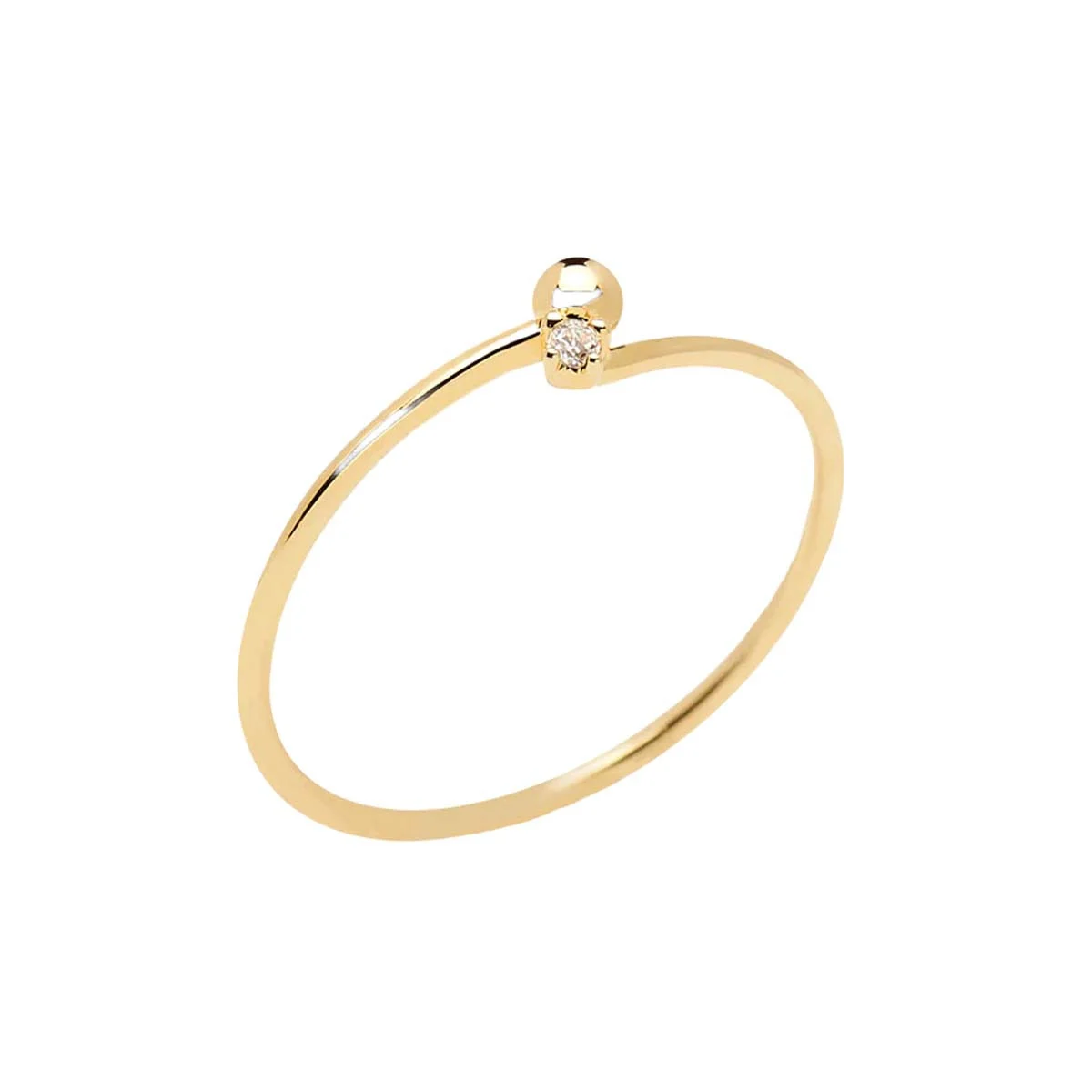 PDPAOLA Bague - Essentia - en argent plaqué or - AN01-130