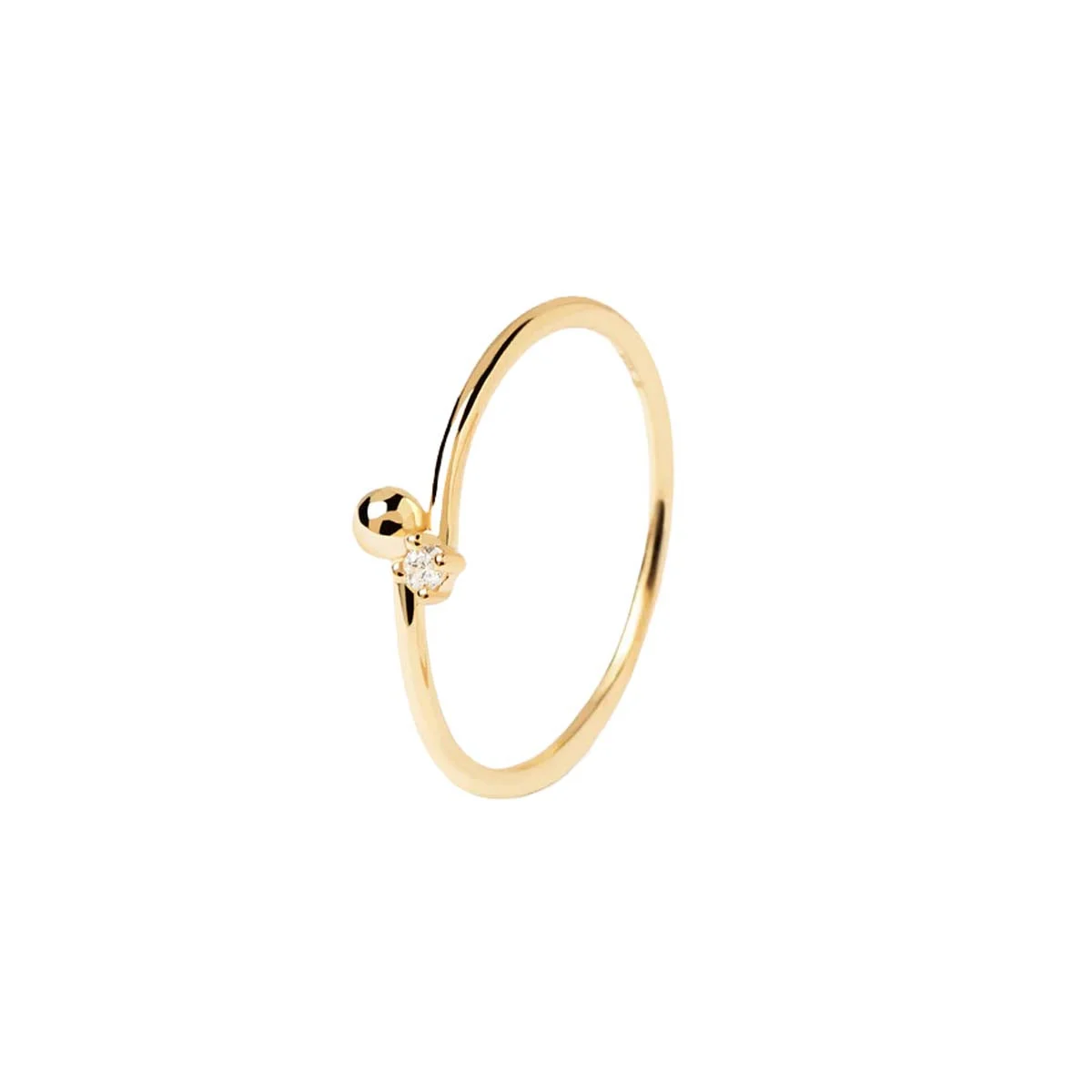 PDPAOLA Bague - Essentia - en argent plaqué or - AN01-130 – Image 2