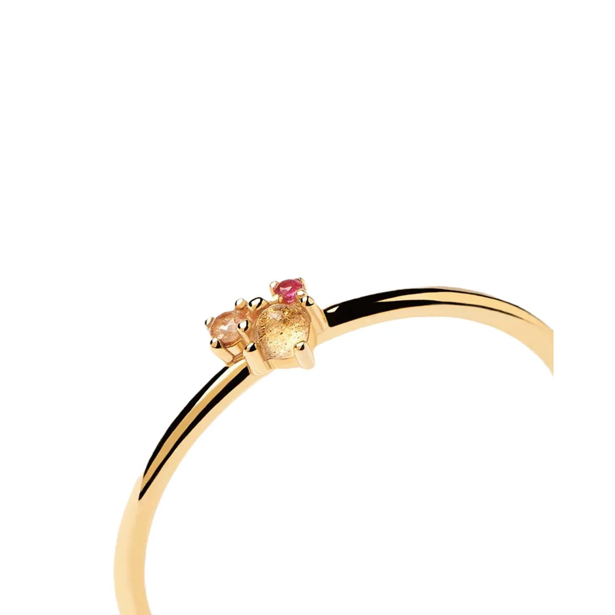 PDPAOLA Bague - Rosé Blush - en argent plaqué or - AN01-192 – Image 2
