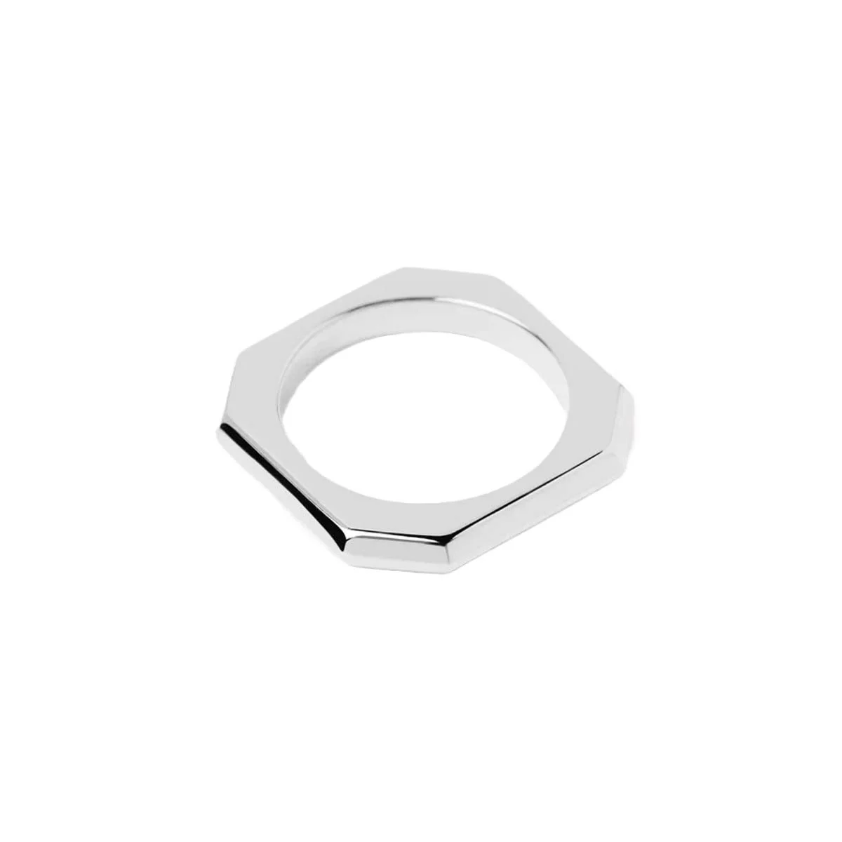 PDPAOLA Bague - Signature Link - en métal - AN02-378 – Image 2