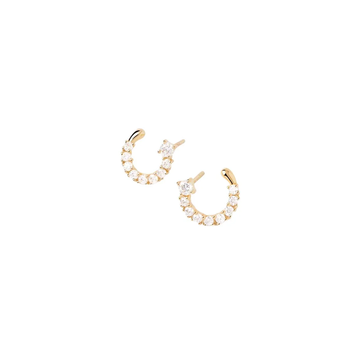PDPAOLA Boucles d'Oreilles - Leona - en argent plaqué or - AR01-835-U