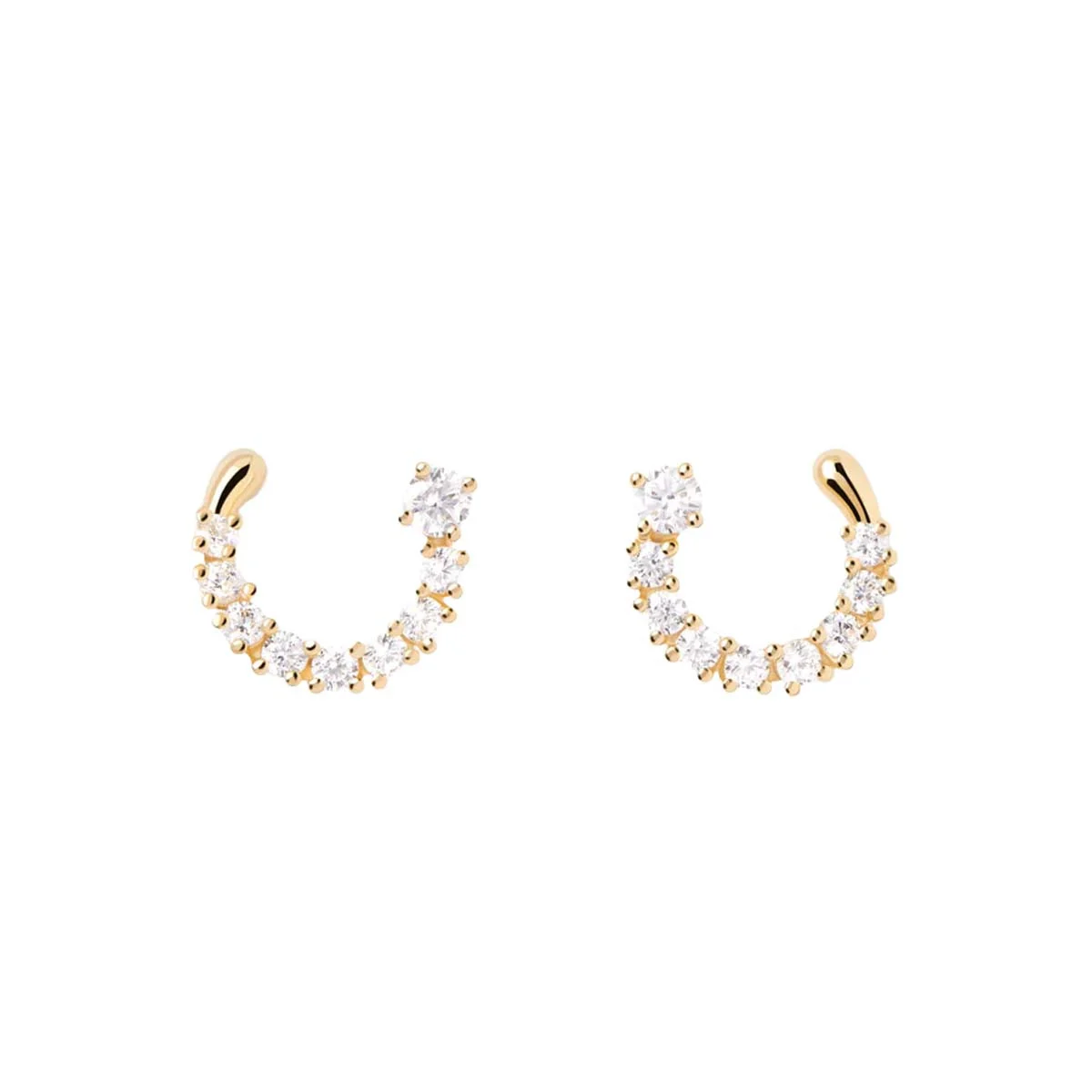 PDPAOLA Boucles d'Oreilles - Leona - en argent plaqué or - AR01-835-U – Image 2
