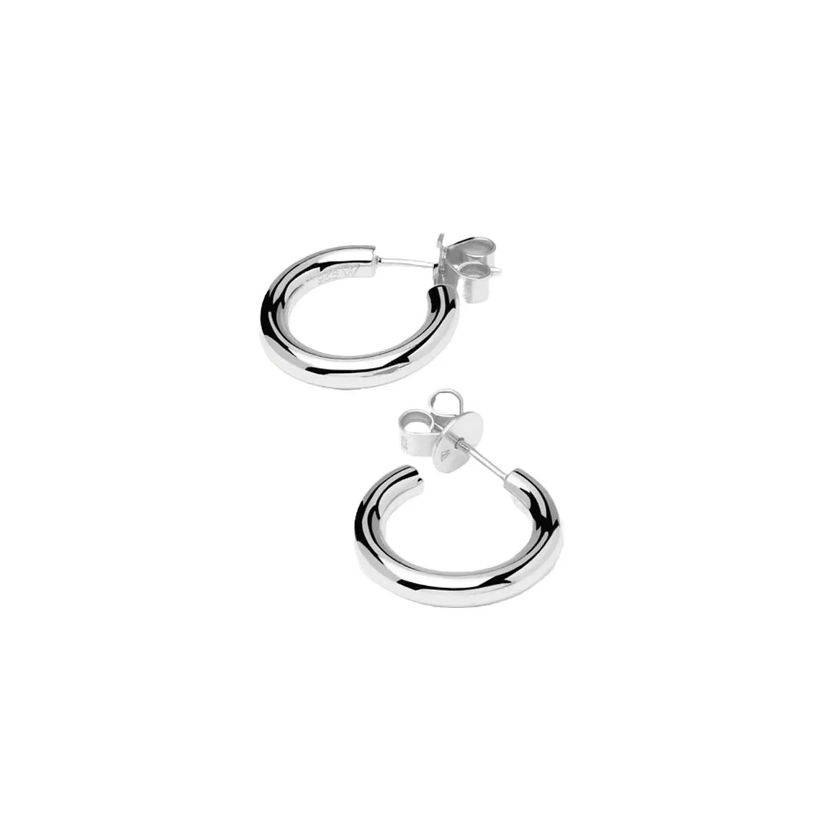 PDPAOLA Boucles d'Oreilles - Medium Cloud - en argent - AR02-377-U – Image 2