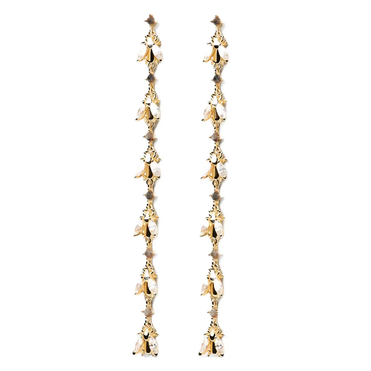PDPAOLA Boucles d'Oreilles - Nest - en argent plaqué or - AR01-318-U – Image 2