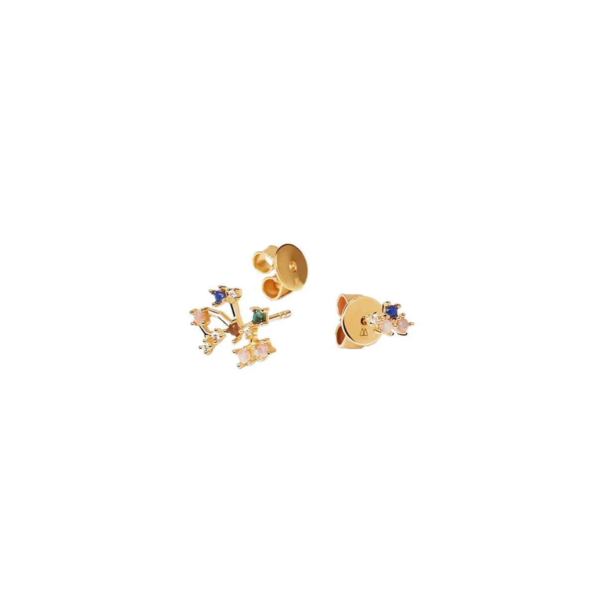 PDPAOLA Boucles d'Oreilles - Sagittaire - en argent plaqué or - AR01-412-U – Image 2