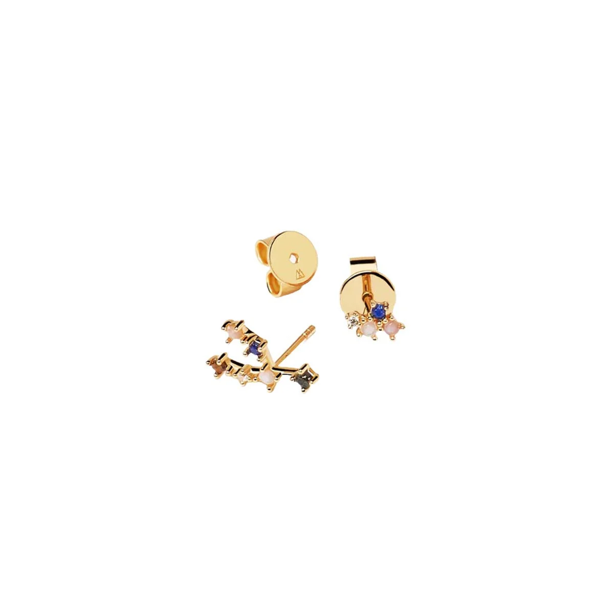 PDPAOLA Boucles d'Oreilles - Taureau - en argent plaqué or - AR01-405-U – Image 2