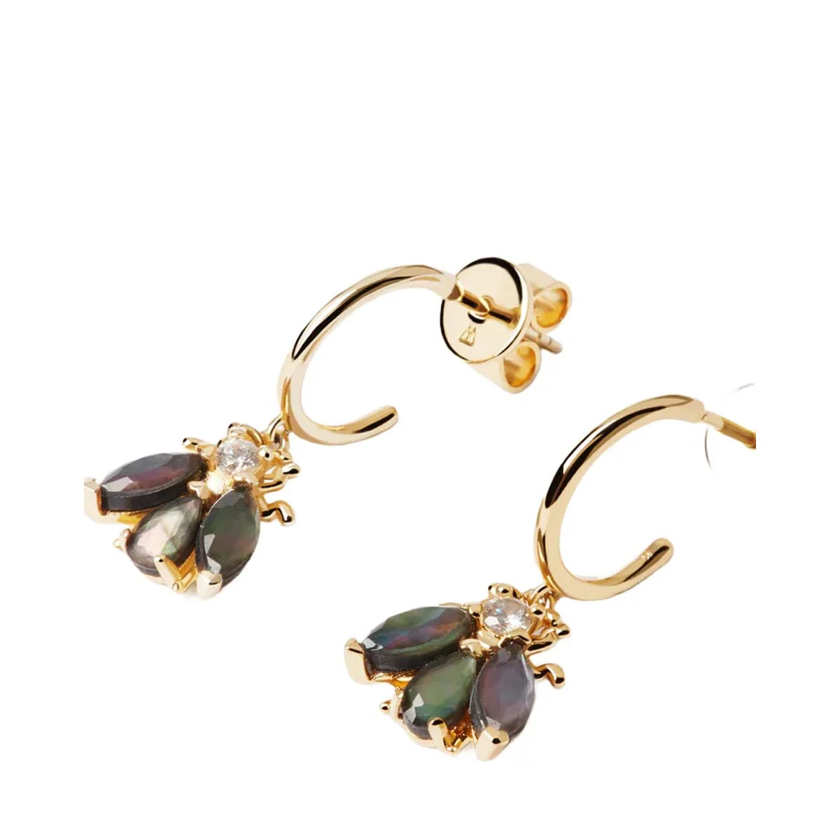PDPAOLA Boucles d'Oreilles - Zaza - en argent plaqué or - AR01-314-U – Image 2