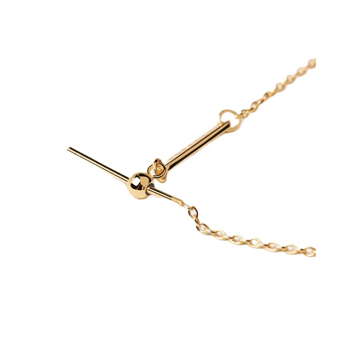 PDPAOLA Bracelet - Chaine de Chams - en argent plaqué or - PU01-172-U