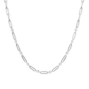 PDPAOLA Collier en argent - Miami Silver Chain - CO02-466-U