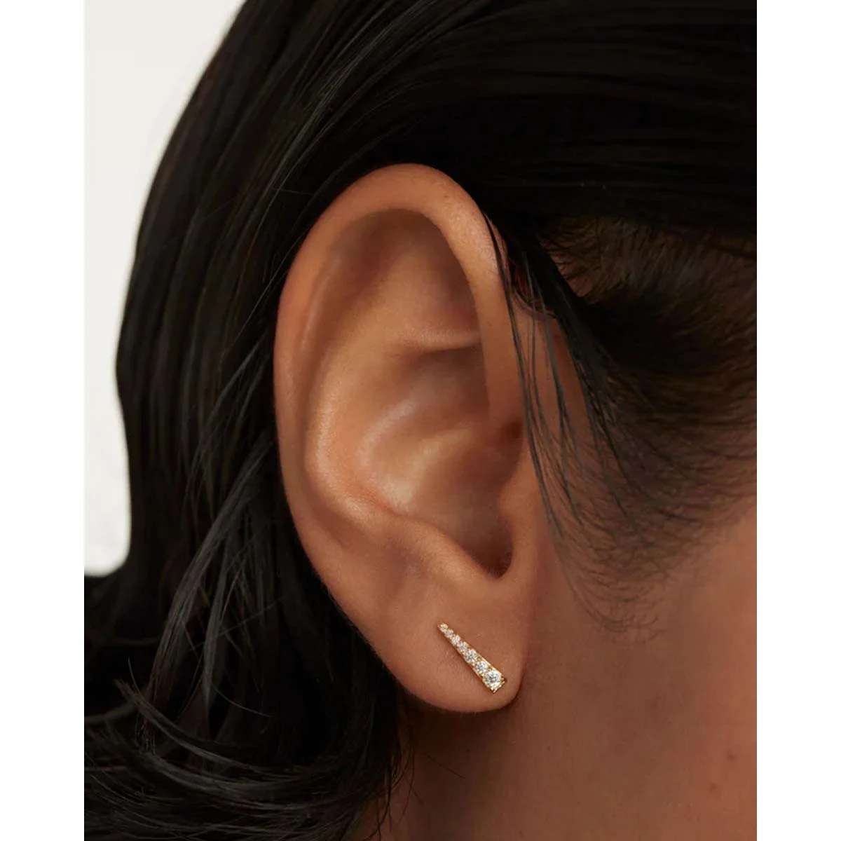 PDPAOLA Piercing - Tea - en argent plaqué or - PG01-738-U – Image 2